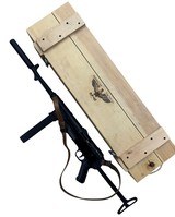GSG MP40 Semi-Auto Rifle – .22LR – ATI Import – w/ Wood Crate & Magazine - 5 of 9
