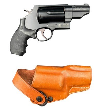 Smith & Wesson Governor Revolver .45 Colt / .45 ACP / .410 – 2.75” Barrel – w/ Galco Holster - Image 1 of 16