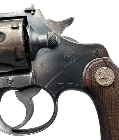 Colt Officers Model .38 Heavy Barrel – .38 SPL-MFG 1950 - Image 5 of 21