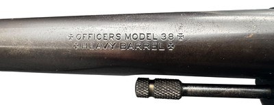 Colt Officers Model .38 Heavy Barrel – .38 SPL-MFG 1950 - Image 3 of 21