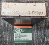 Colt Gov't 1911 45acp ( MFG.1982 ) - Image 3 of 5