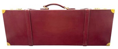 J. Fanzoj-Ferlach Custom Leather Bound Trunk Case – Near New Condition – Combination Locks - Image 1 of 5
