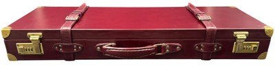 J. Fanzoj-Ferlach Custom Leather Bound Trunk Case – Near New Condition – Combination Locks - Image 2 of 5