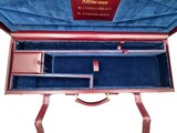 J. Fanzoj-Ferlach Custom Leather Bound Trunk Case – Near New Condition – Combination Locks - Image 4 of 5