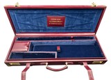 J. Fanzoj-Ferlach Custom Leather Bound Trunk Case – Near New Condition – Combination Locks - Image 5 of 5