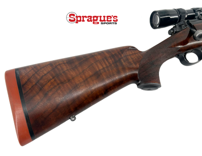 Winchester Model 70 Pre 64 338 Win Mag MFG 1951 - Image 10 of 17