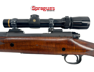 Winchester Model 70 Pre 64 338 Win Mag MFG 1951 - Image 8 of 17