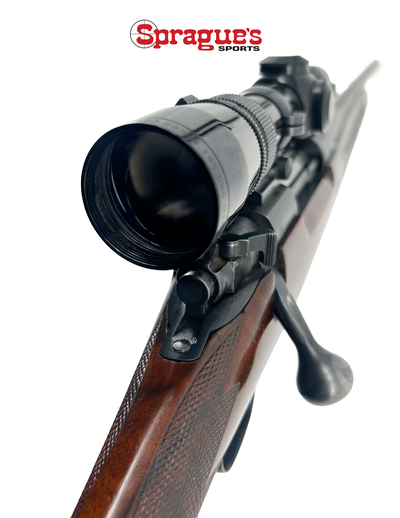 Winchester Model 70 Pre 64 338 Win Mag MFG 1951 - Image 3 of 17
