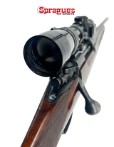 Winchester Model 70 Pre 64 338 Win Mag MFG 1951 - Image 3 of 17