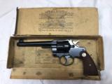 Colt Officer's Model Target Revolver, 38 Spl., 6" Heavy Barrel - 7 of 14
