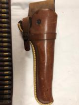Heiser-Denver holster and gun belt for 7 1/2" Calt SAA - 5 of 12