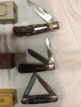 Remington Bullet Knifes. 3 knifes all in original baxes - 5 of 8