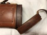 Vintage Leather Takedown shotgun case, circa 1930's - 5 of 10