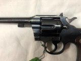 Colt Officers Model Target Revolver, 22LR. with original box. - 4 of 15