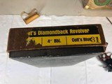 Colt Diamondback 22, 4" Blue, Unfired in Original box - 10 of 15