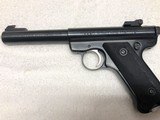 Ruger MK 1 Target Pistol, 22 LR. 5 1/2" Bull barrel - 9 of 11