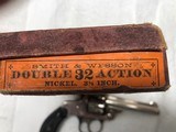 Smith & Wesson 32 Double Action, 32 S&W with original box. - 8 of 13