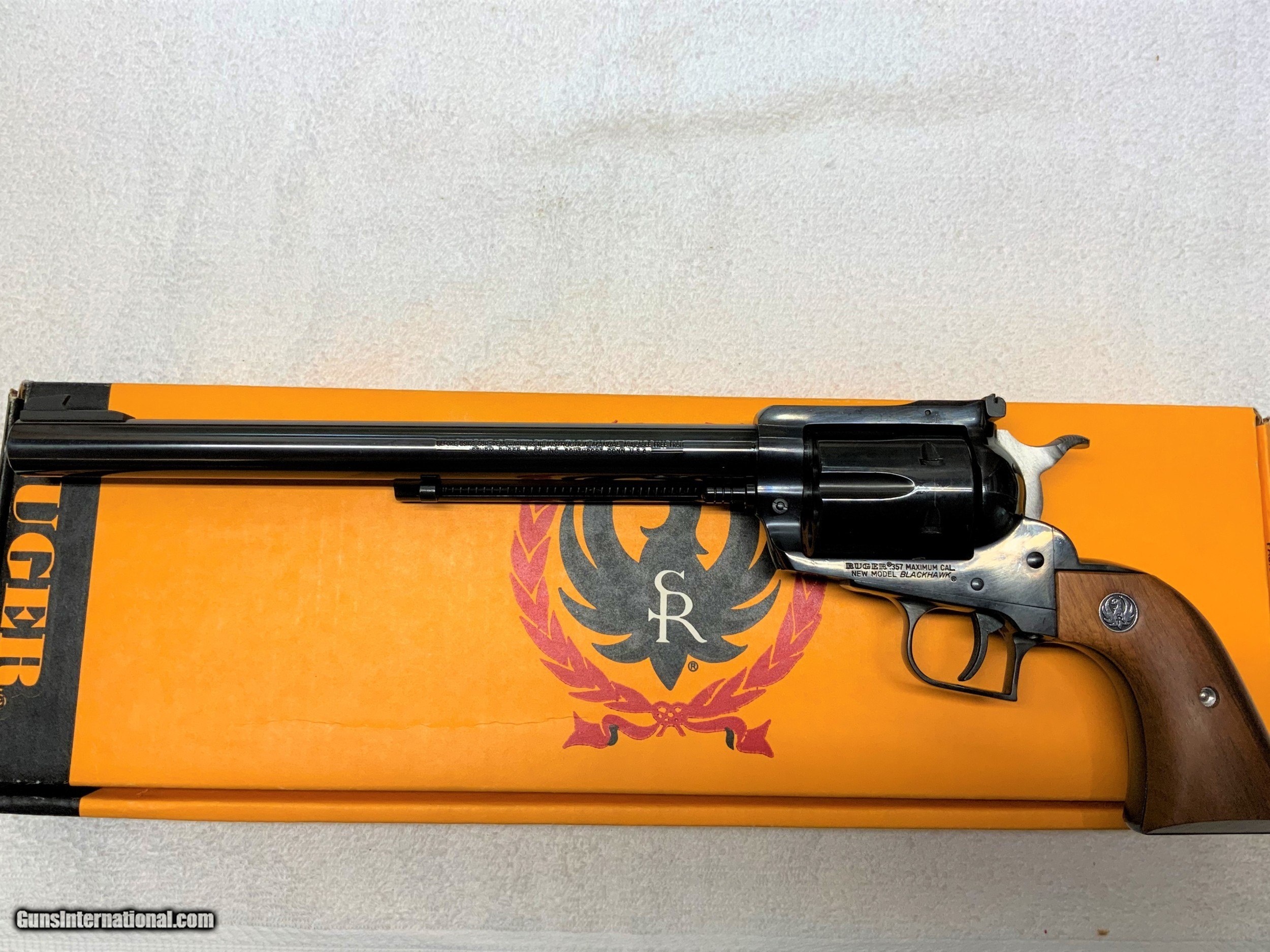 Ruger Blackhawk SRM, 357 Remington Maximum, 10 1/2