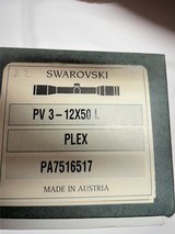 Swarovski PV-3, 12 X 50L Plex. ANIB - 1 of 5