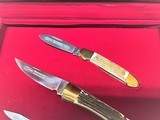 Browning Centennial 1878-1978 Stag Handle, 3 Knife set. - 5 of 6