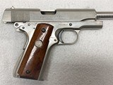 Colt MK IV, Series 80 Combat Commander, Polished Stainless, 45 ACP - 10 of 12