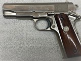 Colt MK IV, Series 80 Combat Commander, Polished Stainless, 45 ACP - 1 of 12
