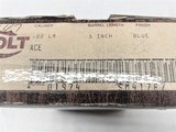 Colt Ace 22LR in Original box with papers - 11 of 11