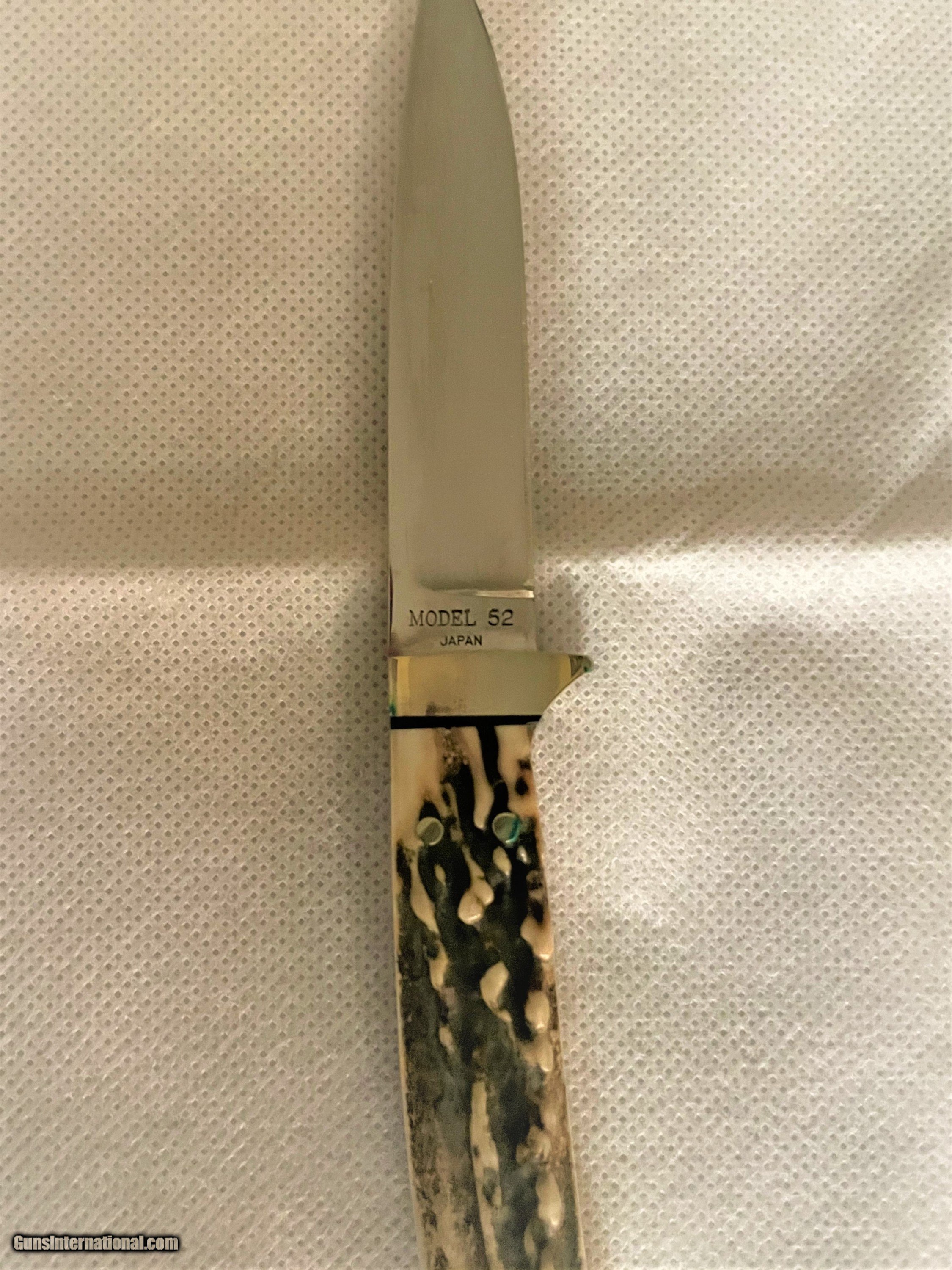 Browning Model 52 Limited Edition Stag Handle