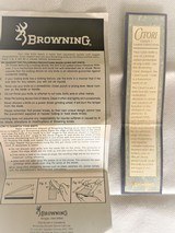 Browning Citori Grade 1, Limited Edition Folding Knife, 1 of 6000 - 5 of 5