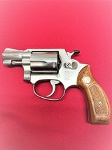 Smith & Wesson Model 60 (No Dash) 38 Spl. Revolver. Stainless Steel, Round butt, 2
