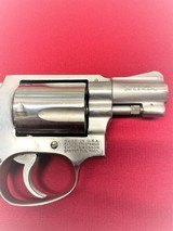 Smith & Wesson Model 60 (No Dash) 38 Spl. Revolver. Stainless Steel, Round butt, 2