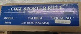 Colt AR 15 Match HBARSporter Rifle, 223. Model R6601 blue label with original box. - 7 of 12