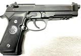Beretta Model 92A1, 9 M/M, ANIB, 99% condition - 2 of 11