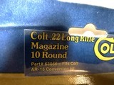 Colt 22 LR AR-15 Conversion Kit Mag. 10 Round. Part #63056. New in package. - 3 of 3
