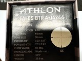 Athlon Talos BTR 4-14 X 44, 30 M/M. APLR2 FFP IR MIL - 9 of 9