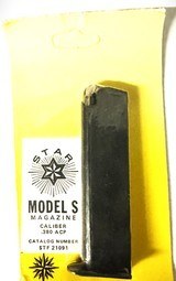 Star Model S 380 ACP  Original Factory New