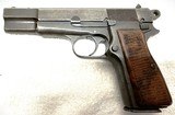 Nazi FN Hi Power Pistole 640(b) 9mm semi automatic pistol.