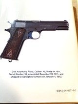 Colt .45 Service Pistols, Models of 1911 and 1911A1, Complete Military History Development and Production 1900 Through 1945 by Charles Clawson - 3 of 5