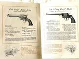 COLT'S THE ARM OF LAW AND ORDER. Original 1929 catalog - 8 of 12