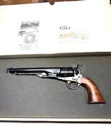 COLT Model 1860 Army, 2nd Gen, F Series in Original Black Box. 44 Cal. Cap & Ball. ANIB - 1 of 10