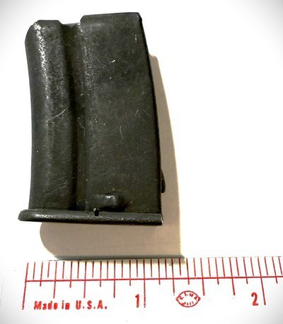 Chinese 22 LR rifle mag. 5 round parkerized.
