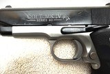 COLT OFFICERS MODEL ACP, SERIES 80 45 ACP. - 3 of 9