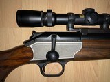 Blaser R93 LX .257 Weatherby in walnut with 1” rings - 2 of 10