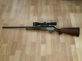 Blaser R93 LX .257 Weatherby in walnut with 1” rings - 5 of 10