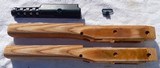 Ruger Mini 14/Mini 30 Ranch, Laminate stock for Sampson factory folder.