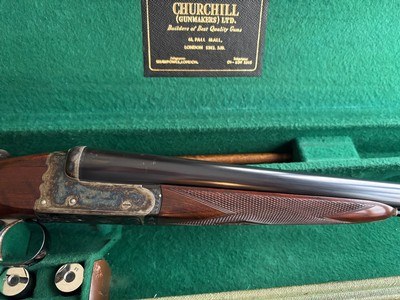 E. J. Churchill Regal Grade Boxlock Ejector 12 Ga. 2 3/4 - Image 2 of 15