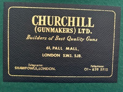 E. J. Churchill Regal Grade Boxlock Ejector 12 Ga. 2 3/4 - Image 12 of 15