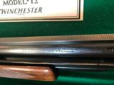 WINCHESTER MODEL 12 28GA SOLID RIB SKEET -- FACTORY FINISHES - 13 of 15