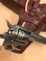 Colt SAA "Sears Pattern" David Wade Harris Engraved --- Magnificent - 9 of 14