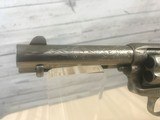 John Adams Jr. Engraved Colt SAA in Cuno Hefrecht Style -- 45LC -- Steers Head Grips - 6 of 18